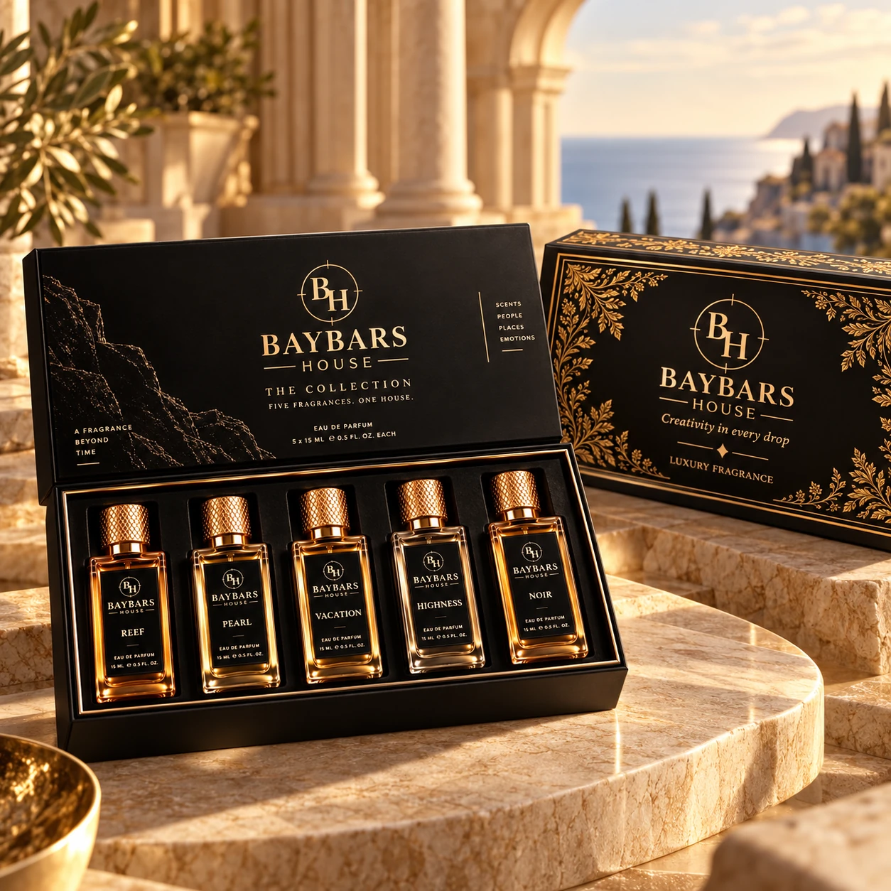 Five Fragrances Collection by BAYBARS HOUSE